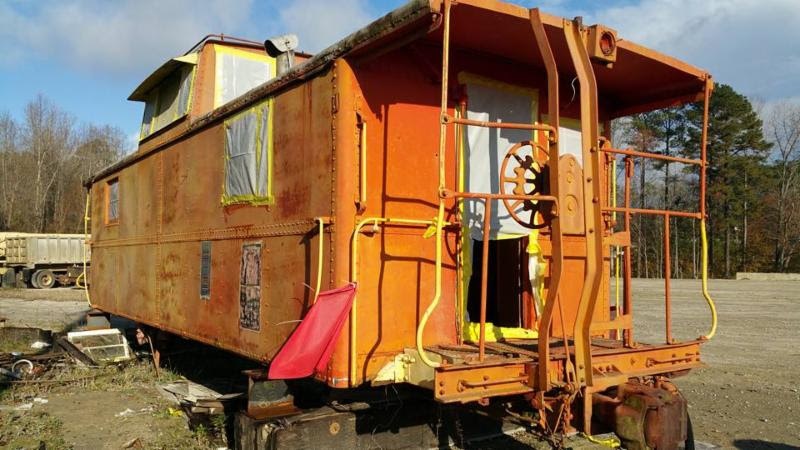 Train Ride New Hope Valley supports Museums of Fuquay-Varina Caboose 375